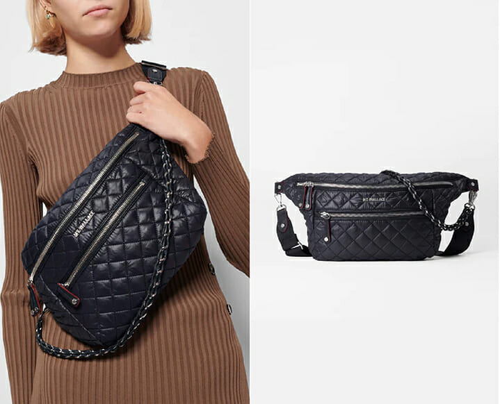 Fashion Rivets Waist Pack Luxury Designer Fanny Pack Small Women Waist Bag  Phone Pouch Punk Belt Bag Purse(Black) | Lazada.vn