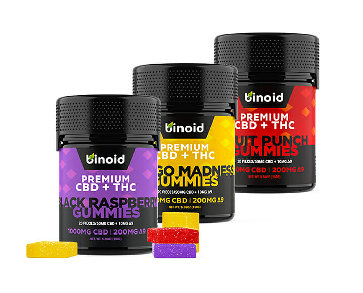 binoid delta-9 gummy flavors